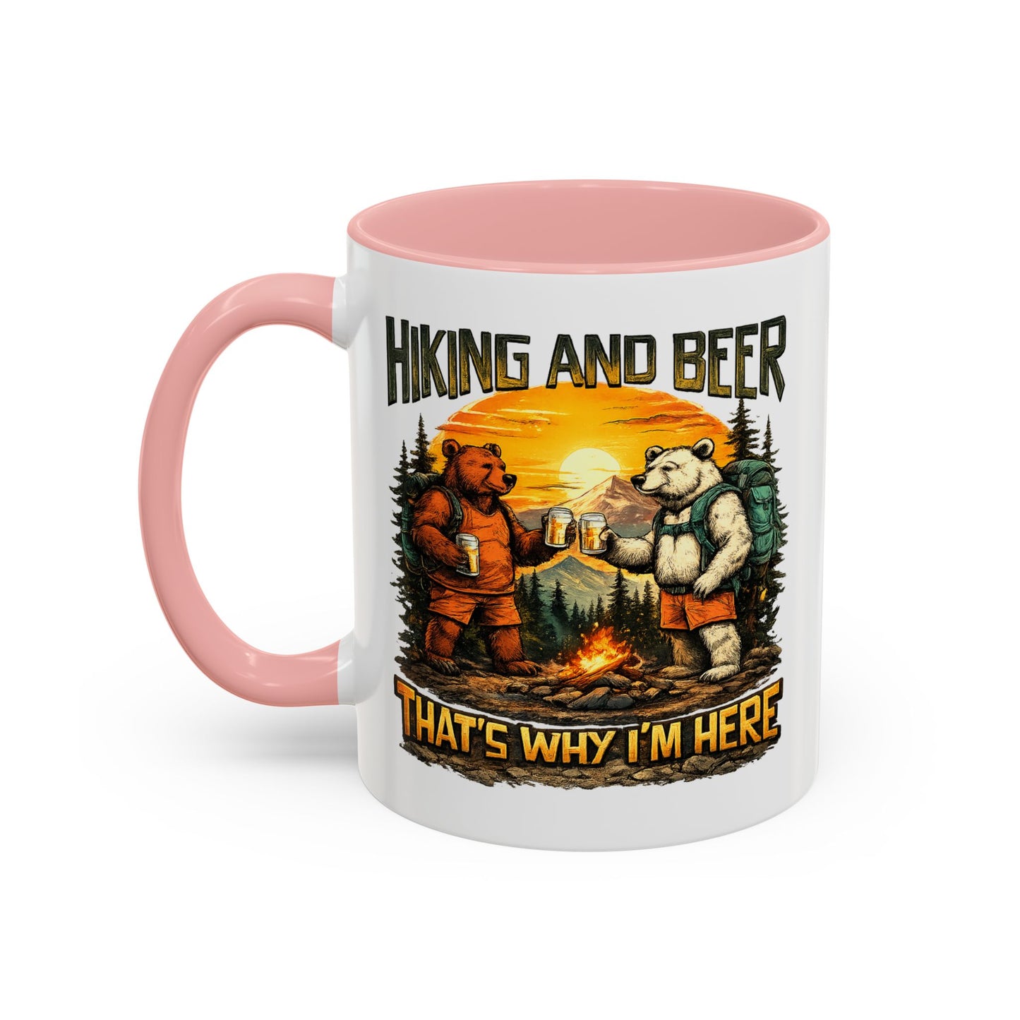 Humor Mug - Hiking and Beer