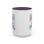 Christmas Mug - Merry Christmas Red Text Puppy Green Top 2