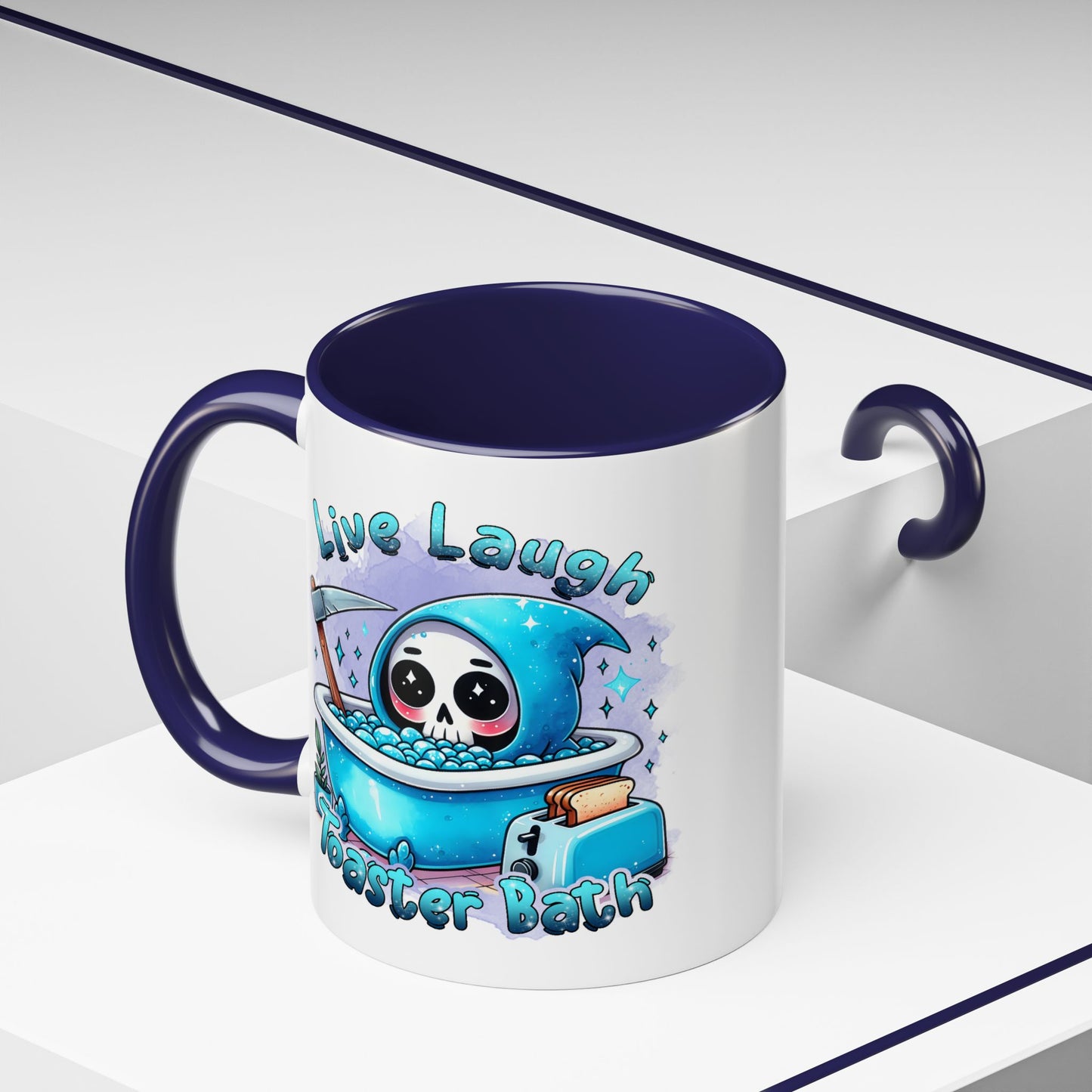 Adult Mug - Live Laugh Toaster Bath