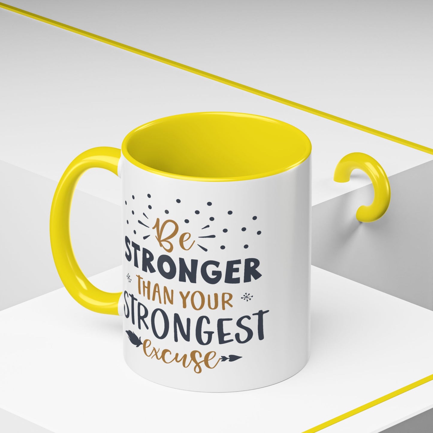 Motivational Mug - Be Stronger Than Your Strongest Excuse