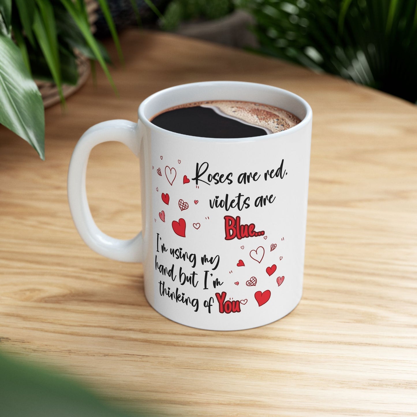 Adult Mug - Roses Are Red Violets Are Blue