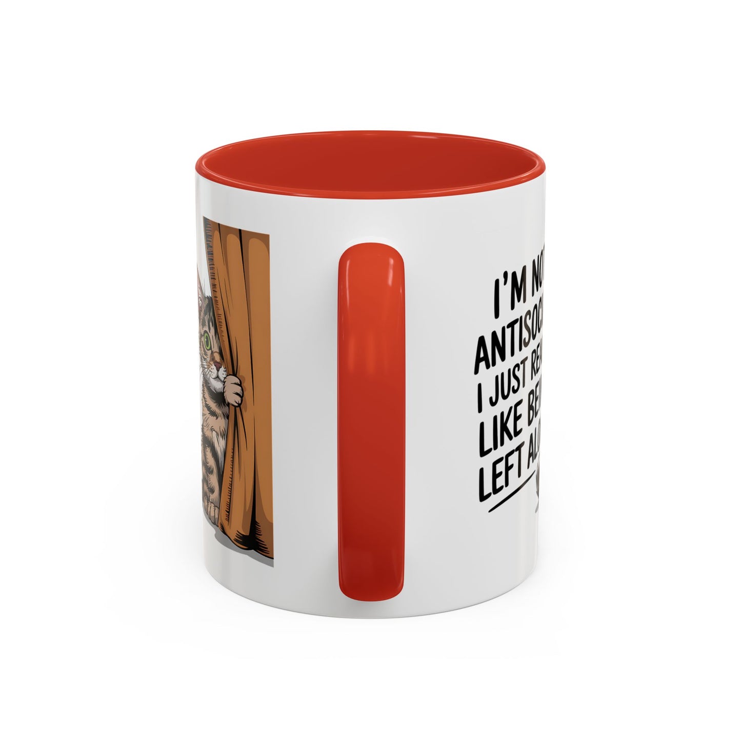 Animal Mug - I'm Not Antisocial