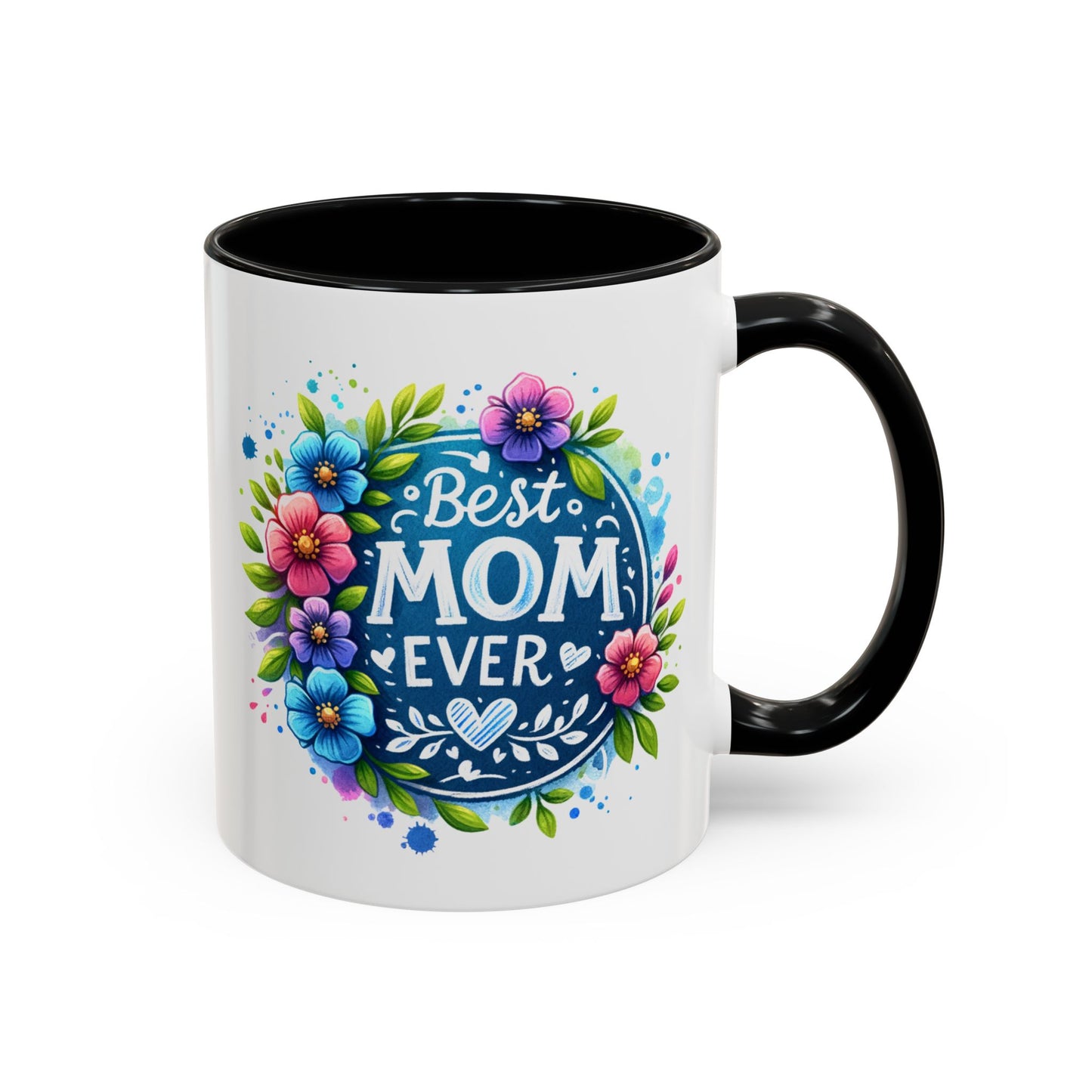 Mother's Day Mug - Best Mom Ever Floral