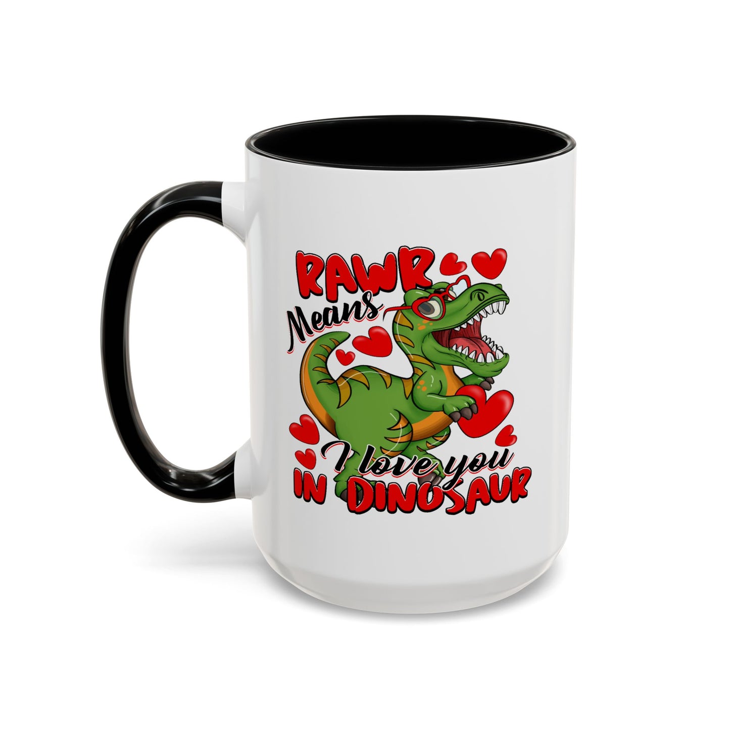 Anniversary Mug - Rawr Means I Love You