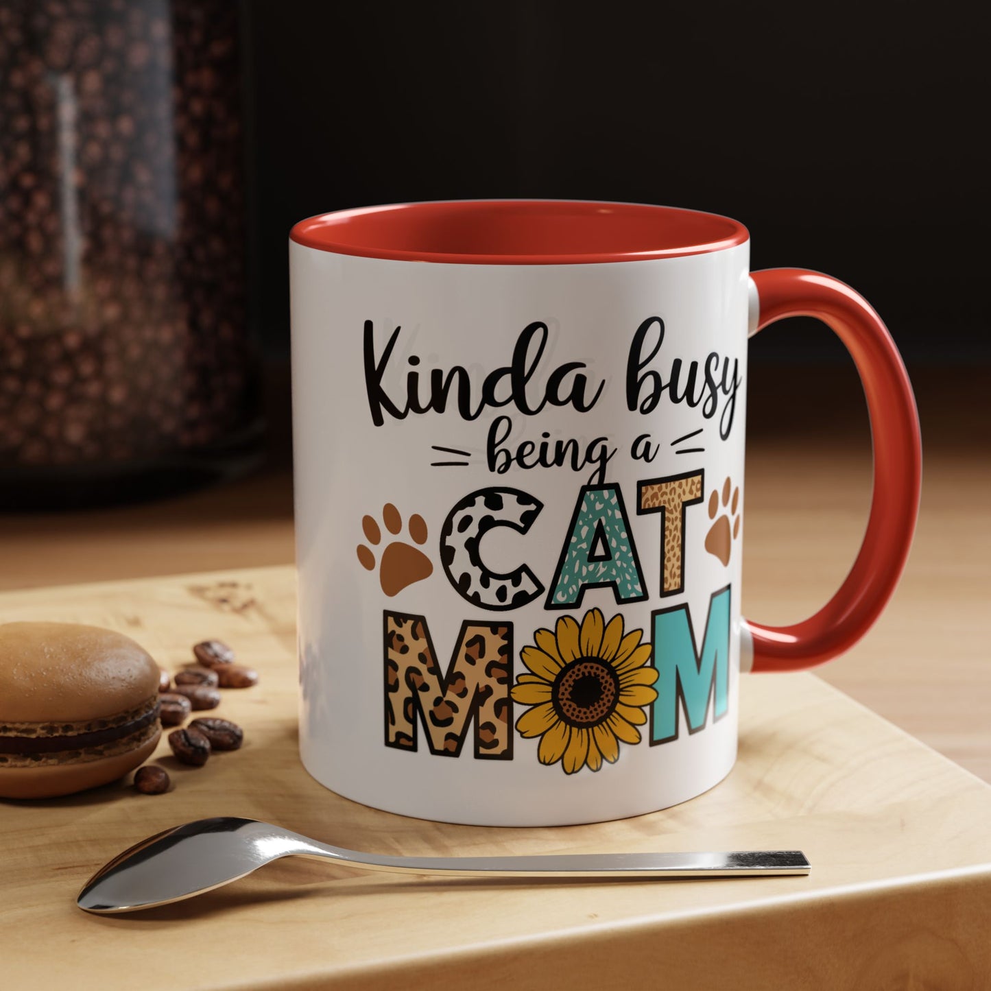 Animal Mug - Kinda Busy Being a Cat Mom