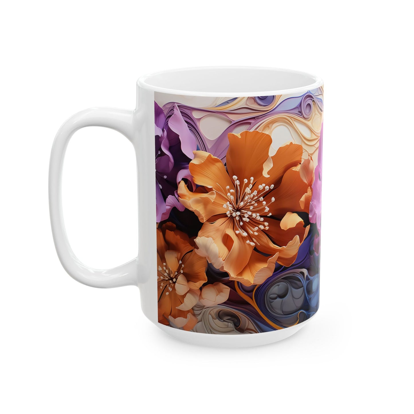 Artistic Mug - Flower Bouquet 3
