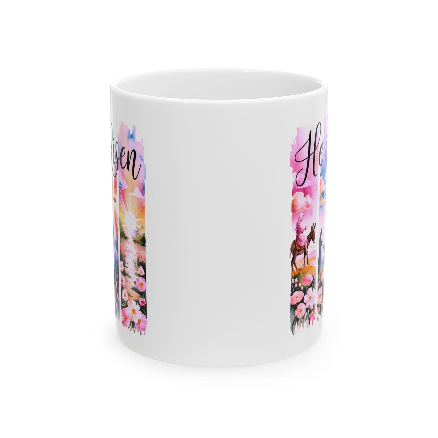 Easter Mug - He Is Risen Collage