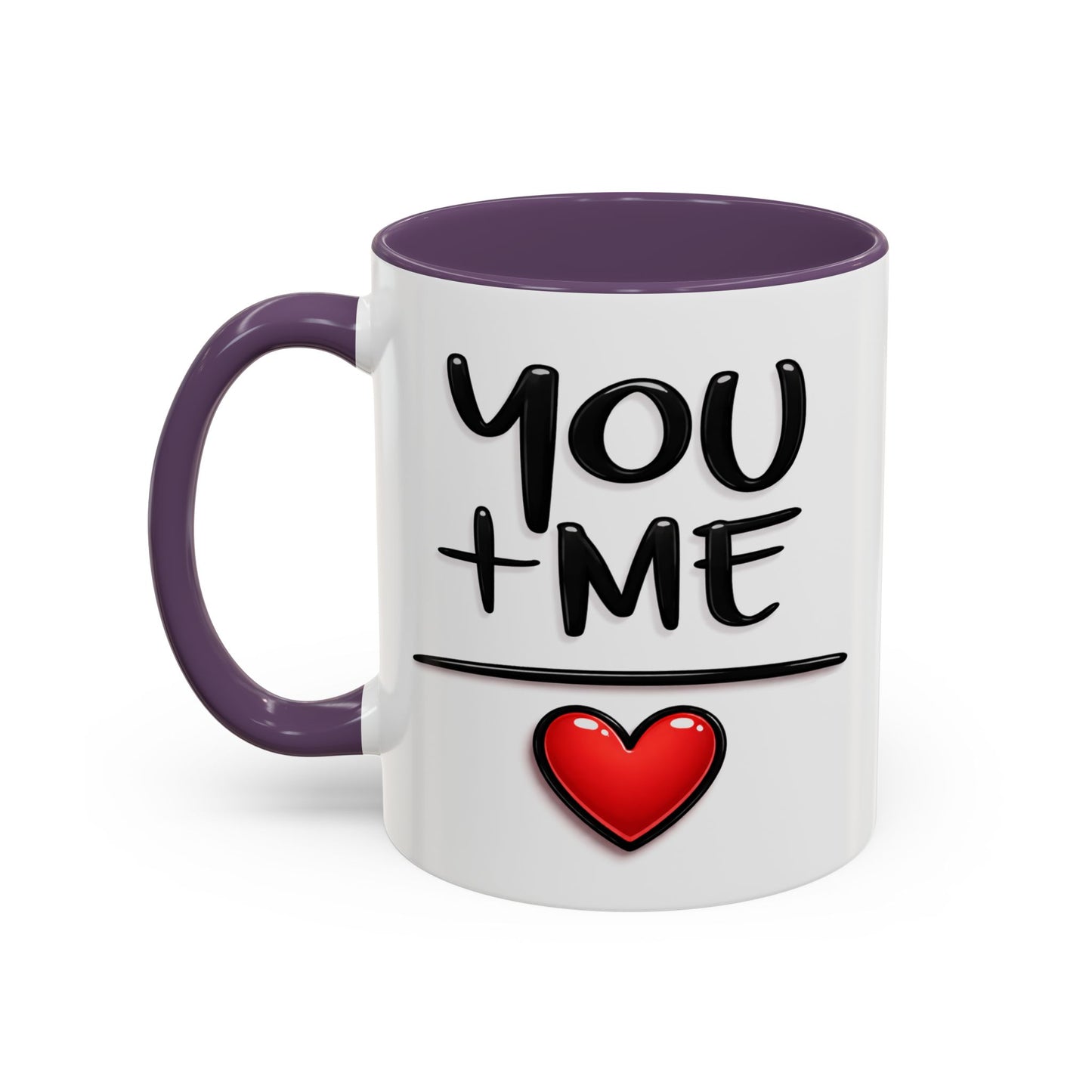 Anniversary Mug - You and Me Red Heart