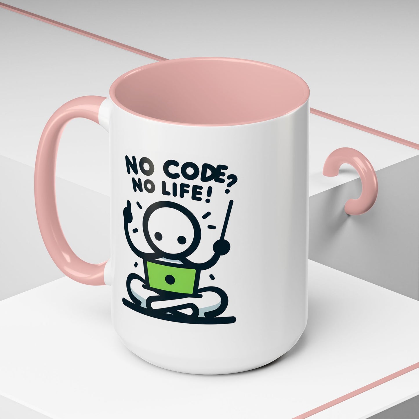 Humor Mug - No Code No Life