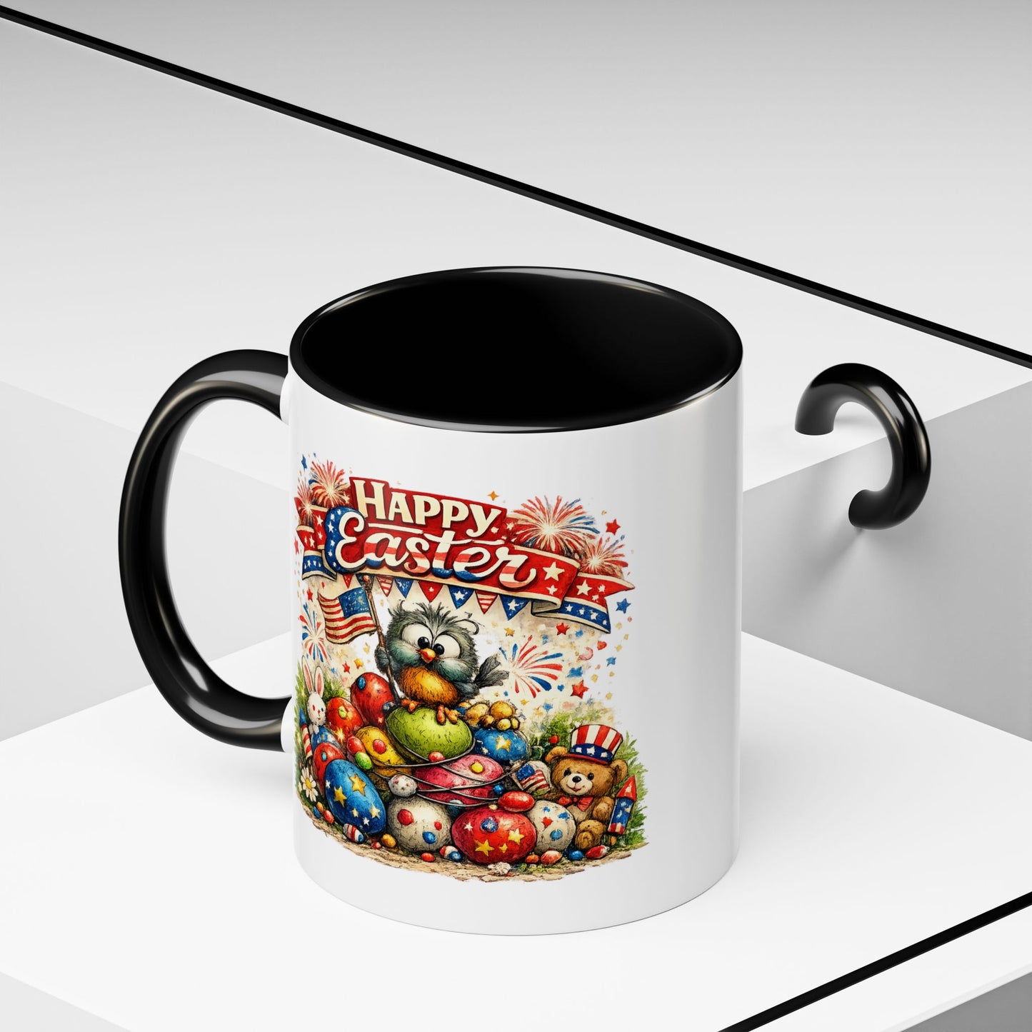 Easter Mug - Patriotic Happy Easter