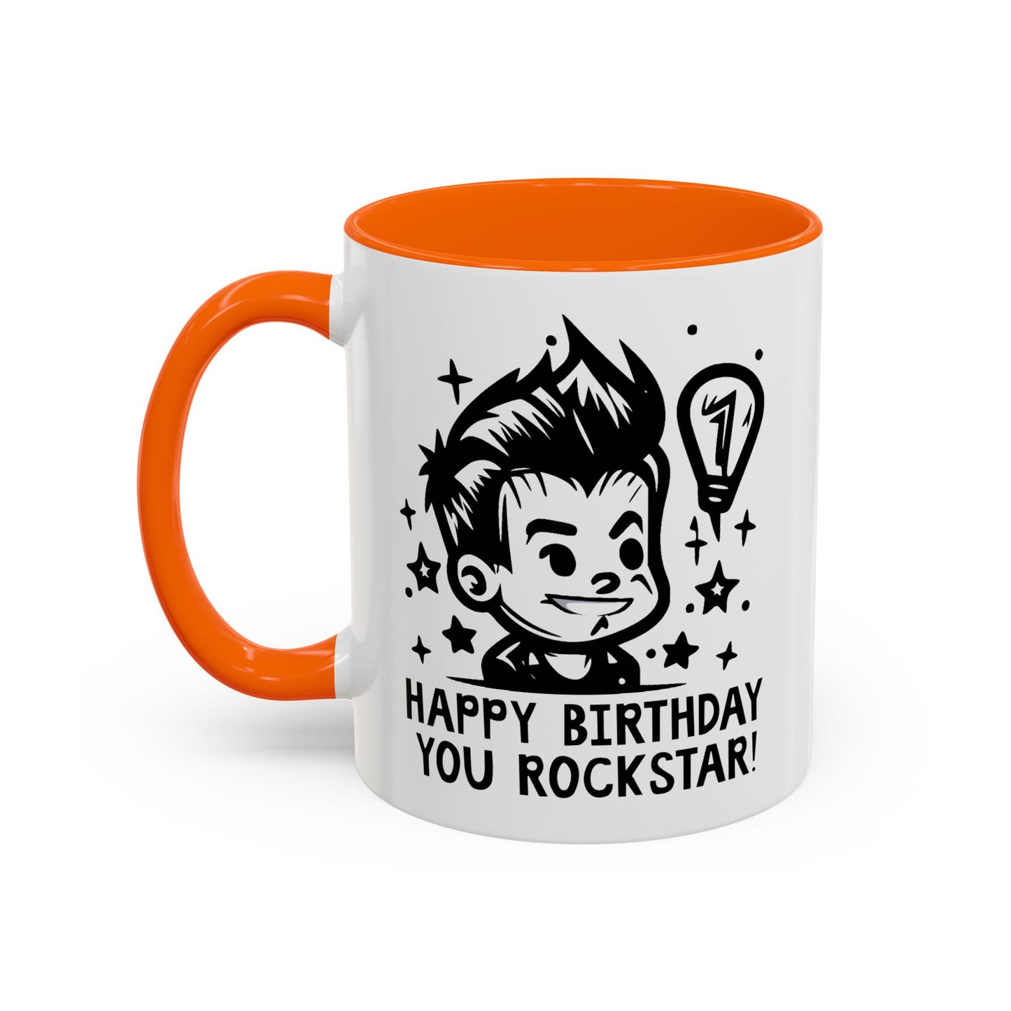 Birthday Mug - You Rockstar!