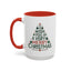 Christmas Mug - I Wish You a Merry Christmas Tree