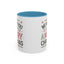 Christmas Mug - We Wish You a Merry Christmas Blue Green & Red Text