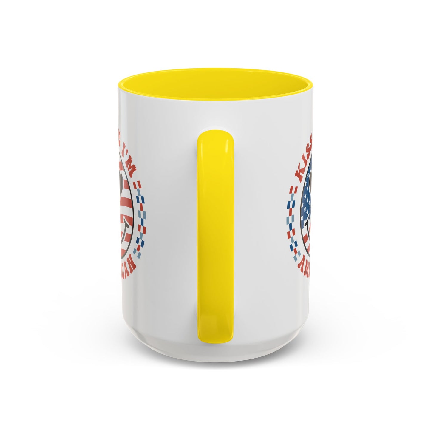 4th of July Mug - Kiss Me I'm American