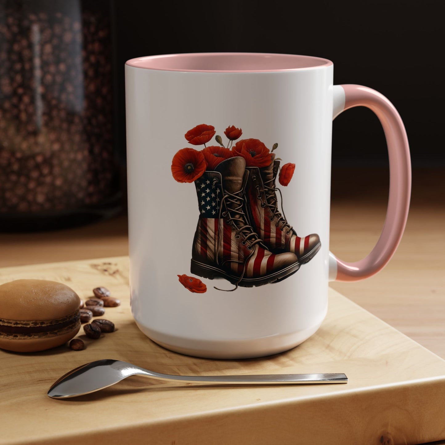 4th of July Mug - Fallen Soldier Boots