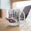 Christmas Mug - Snowy Landscape Train Wrap 6