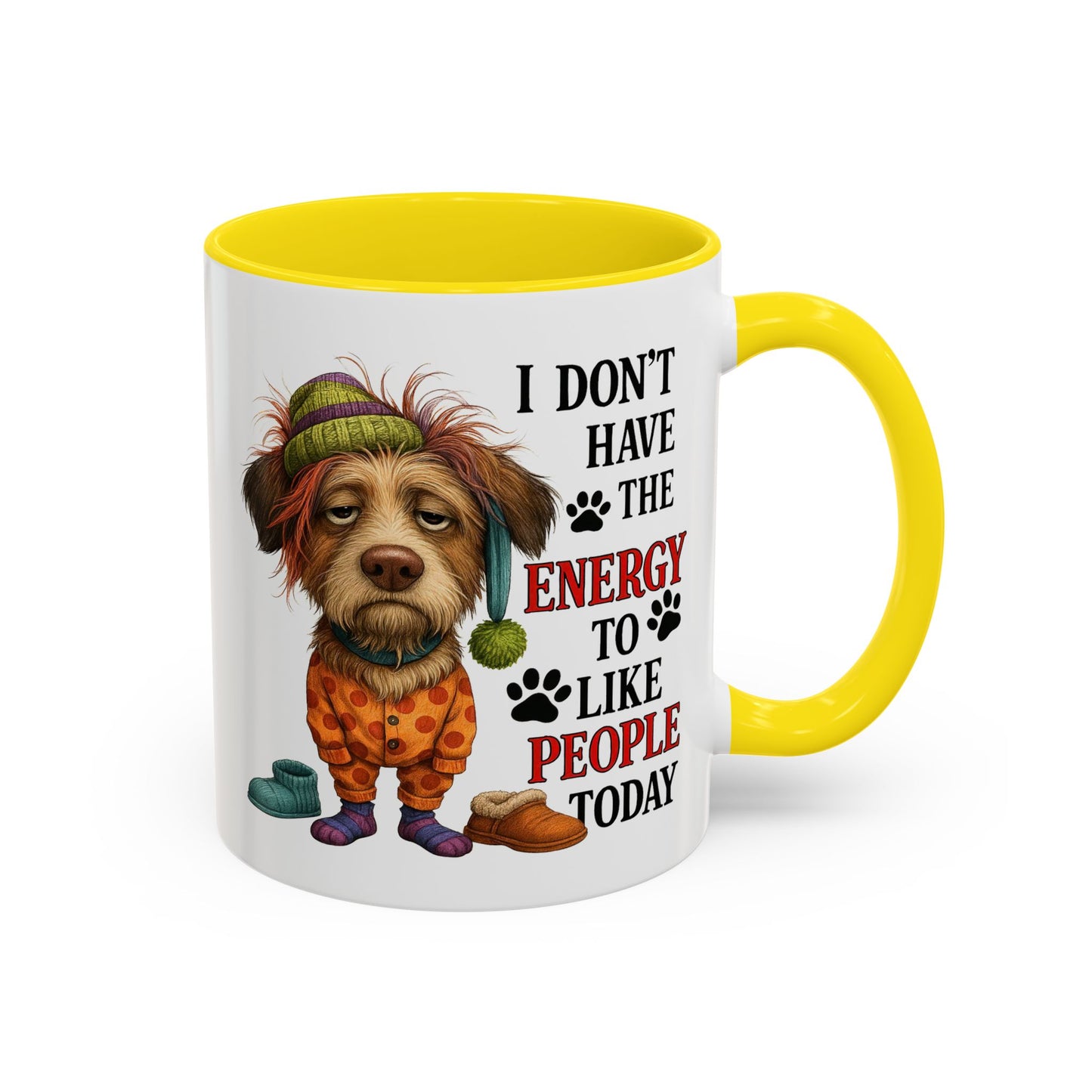 Animal Mug - I Don't Have The Energy