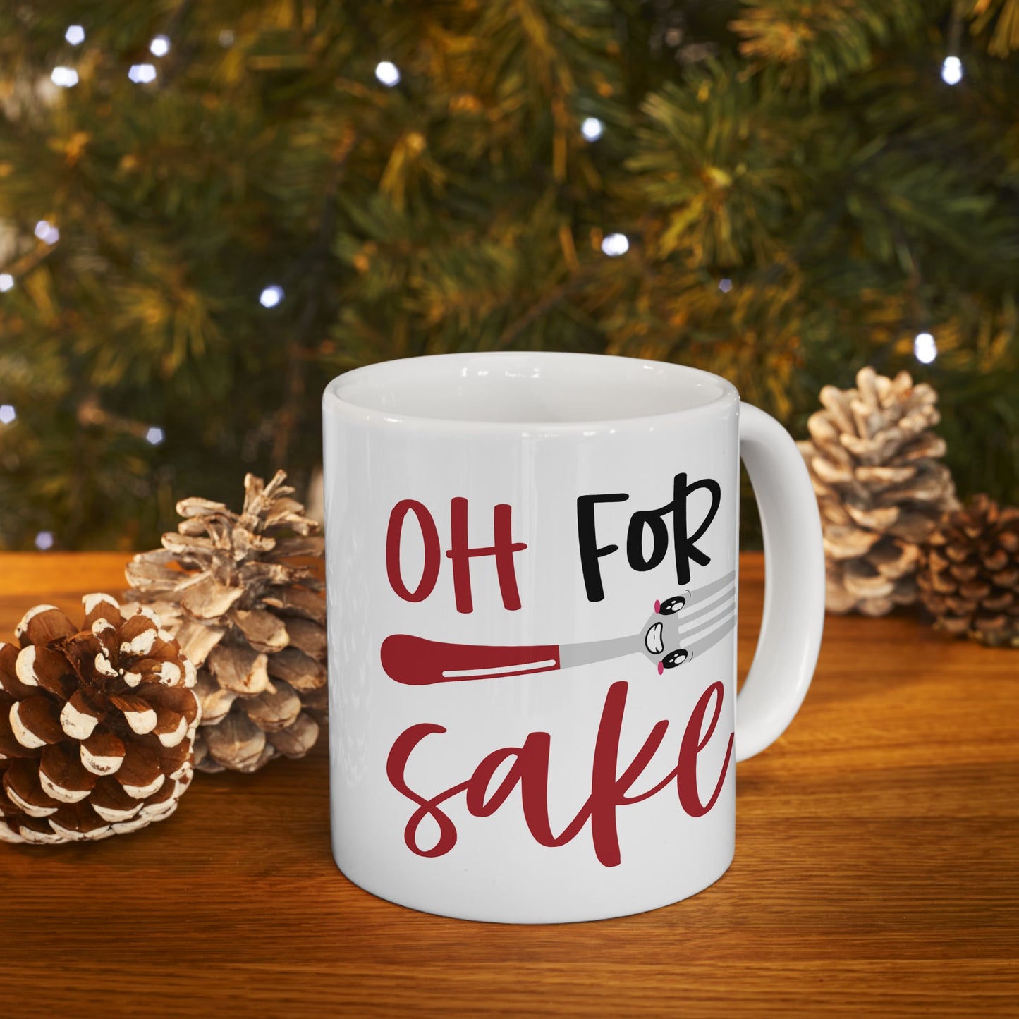 Adult Mug - Oh For Forks Sake