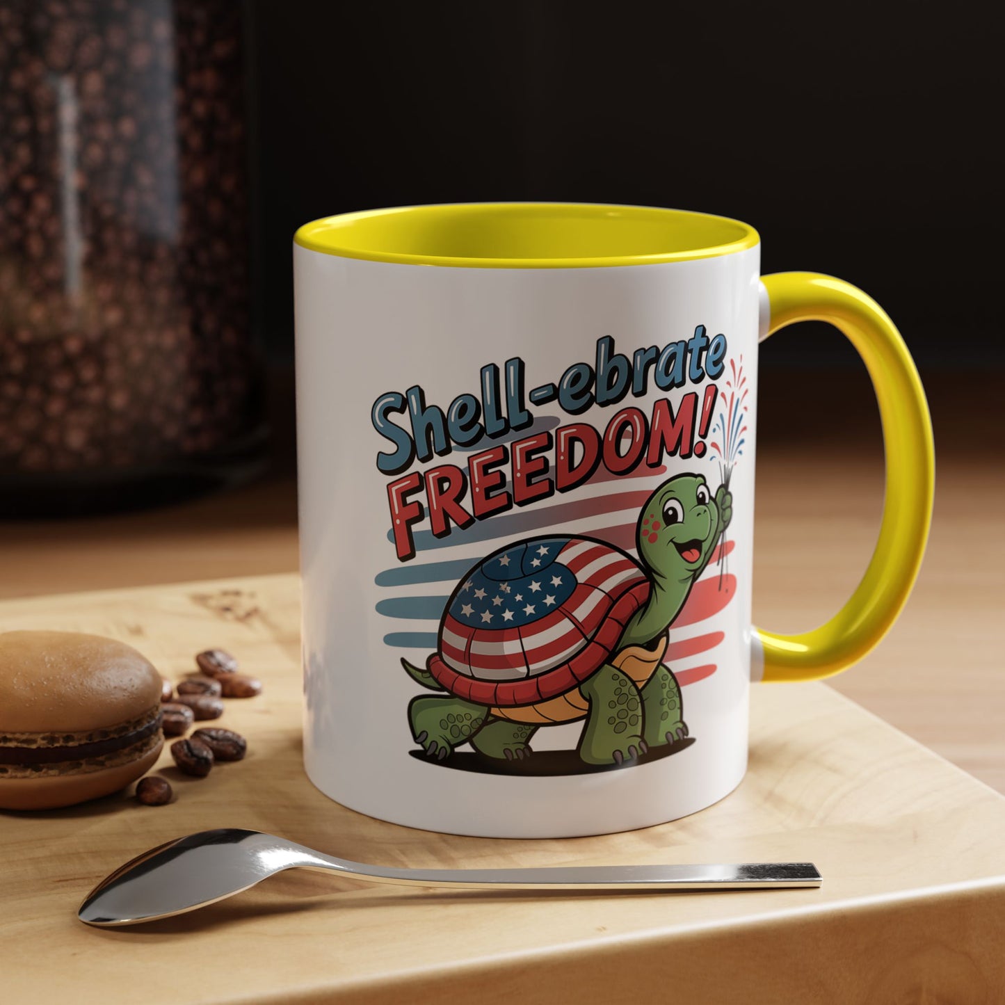 4th of July Mug - Shell-ebrate Freedom