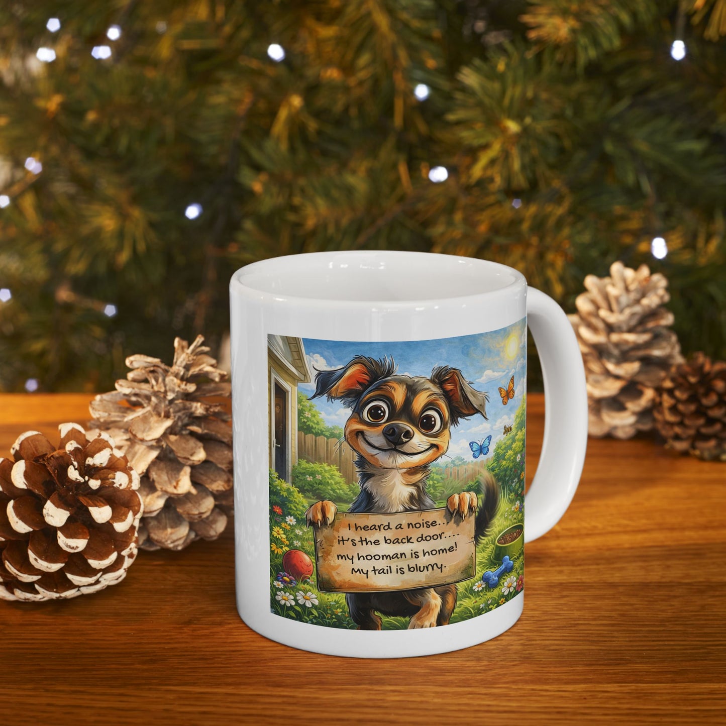 Animal Mug - I Heard A Noise....