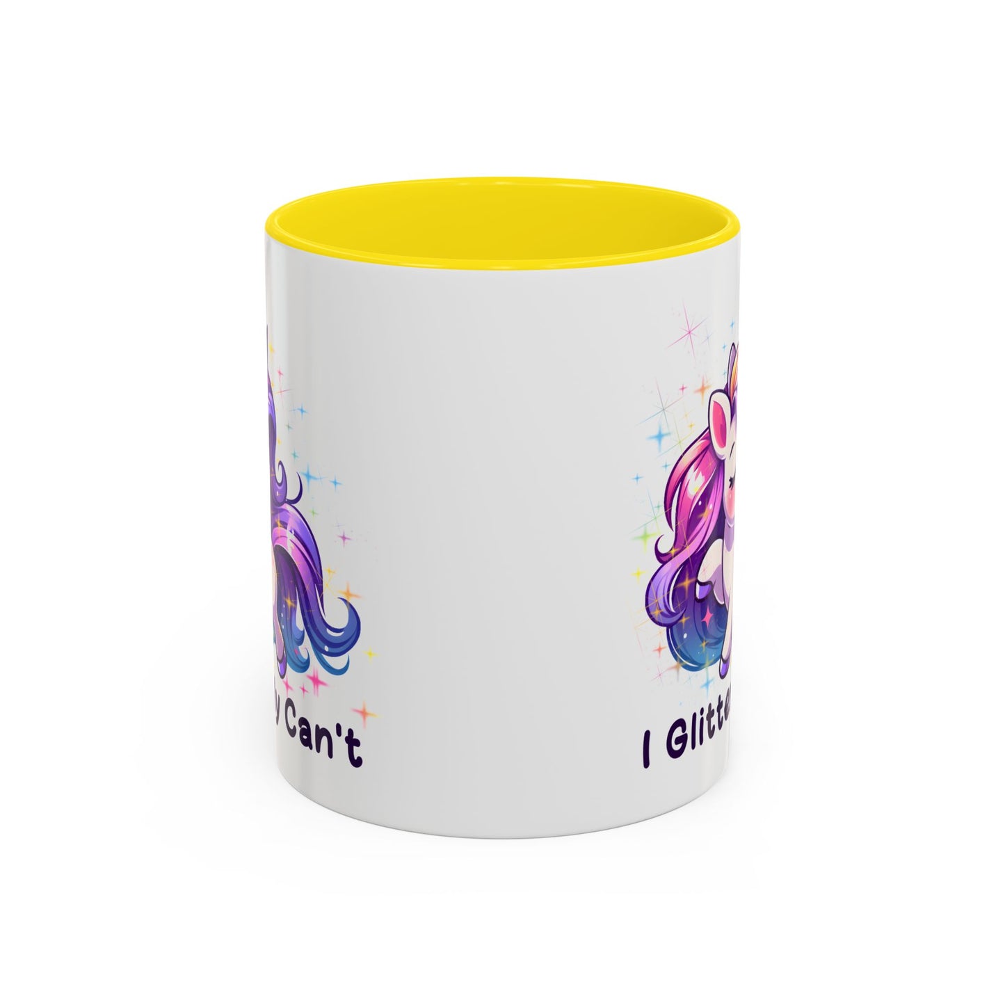 Humor Mug - I Glitterally Can't