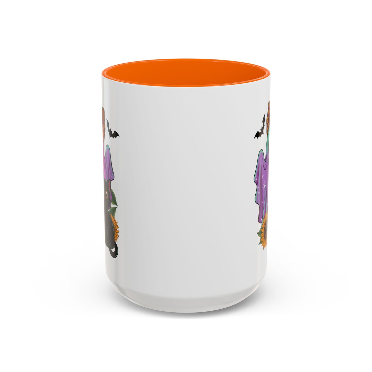 Halloween Mug - Cute Ghost With Cat