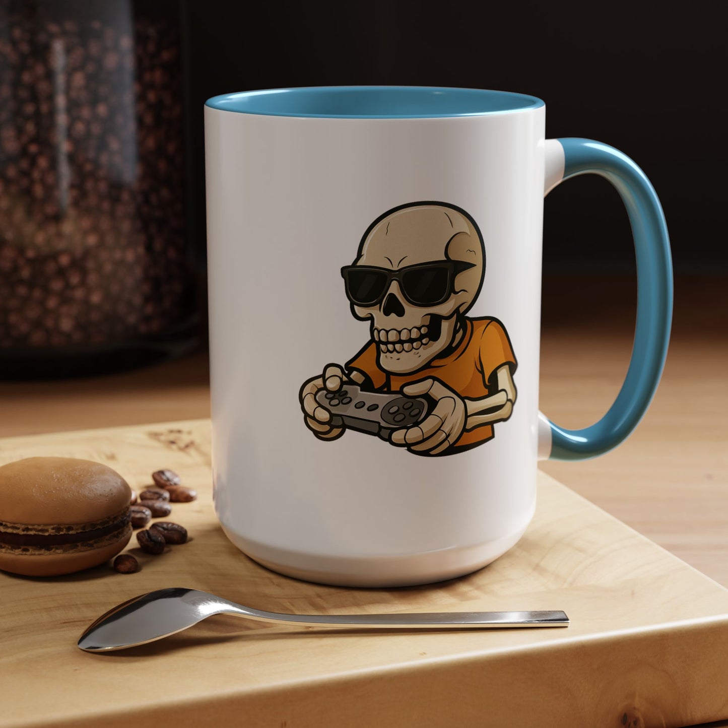 Halloween Mug - Gaming Skeleton