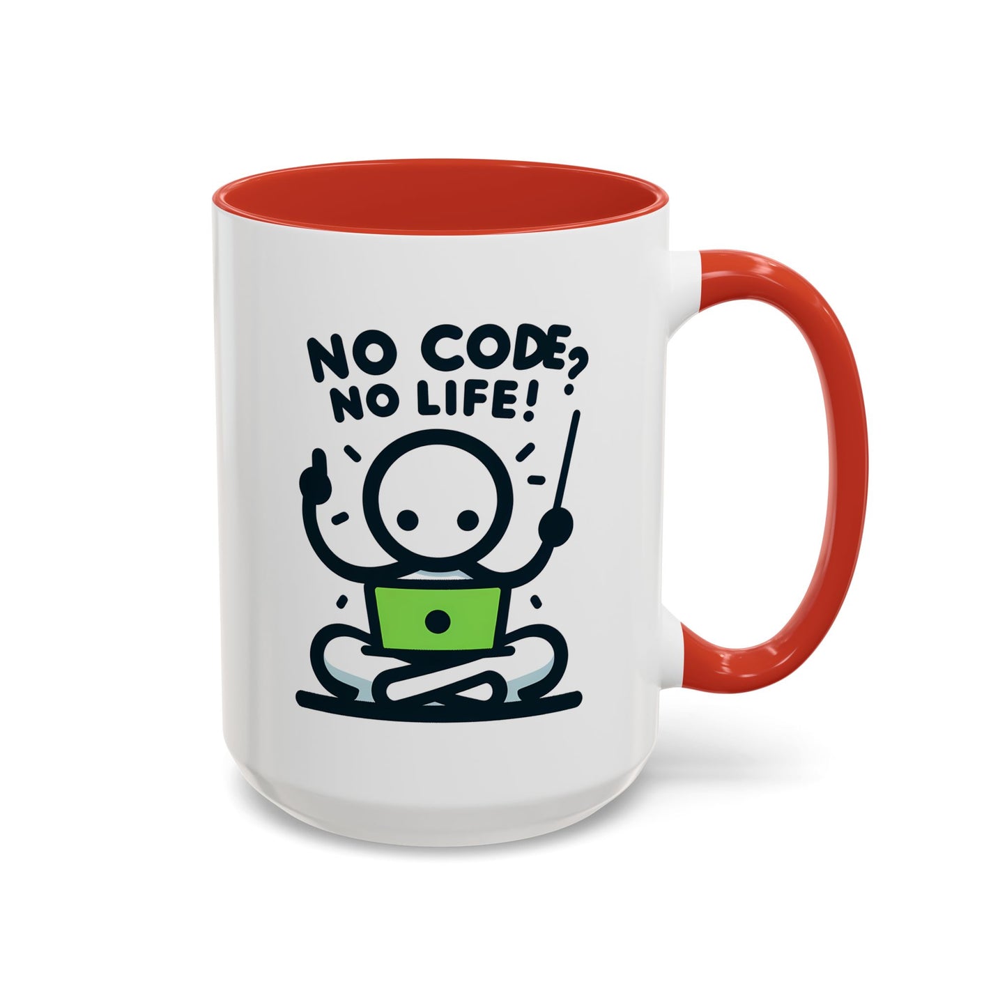Humor Mug - No Code No Life
