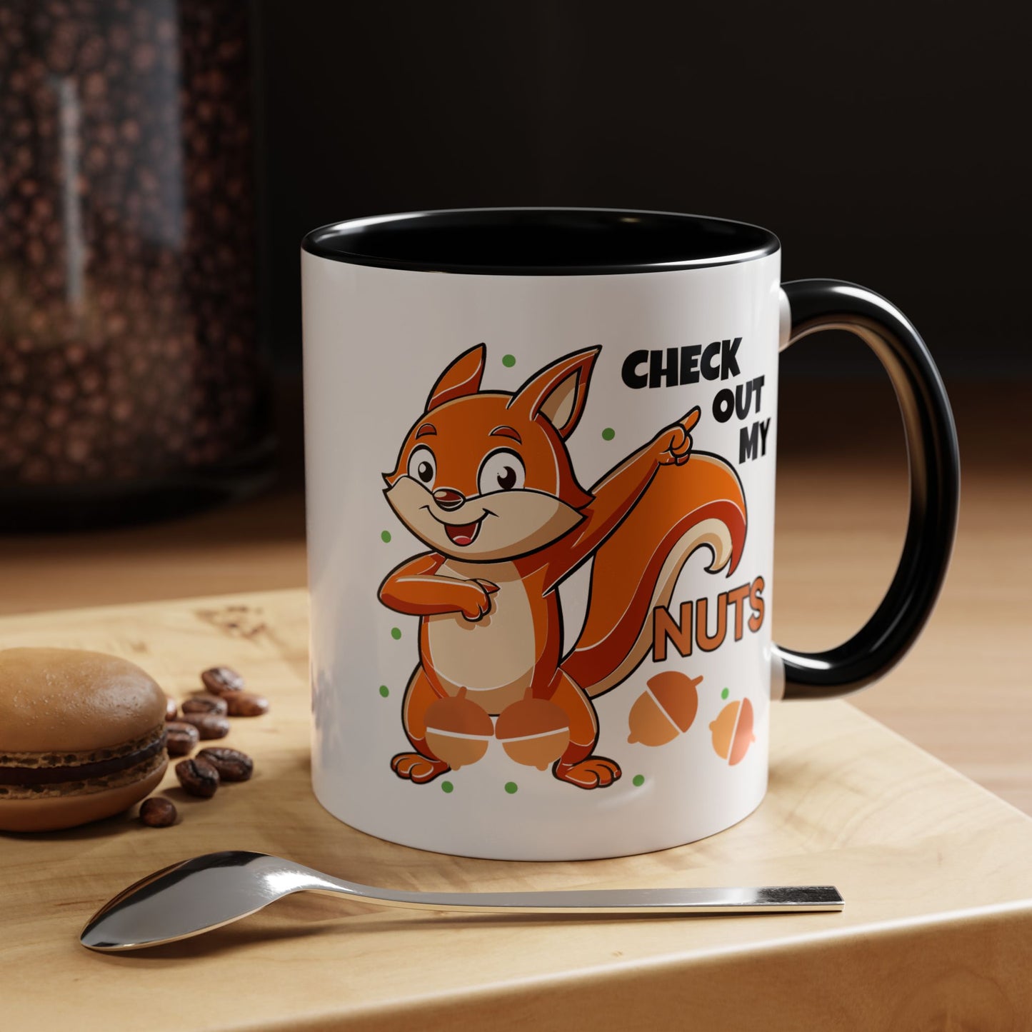 Humor Mug - Check Out My Nuts