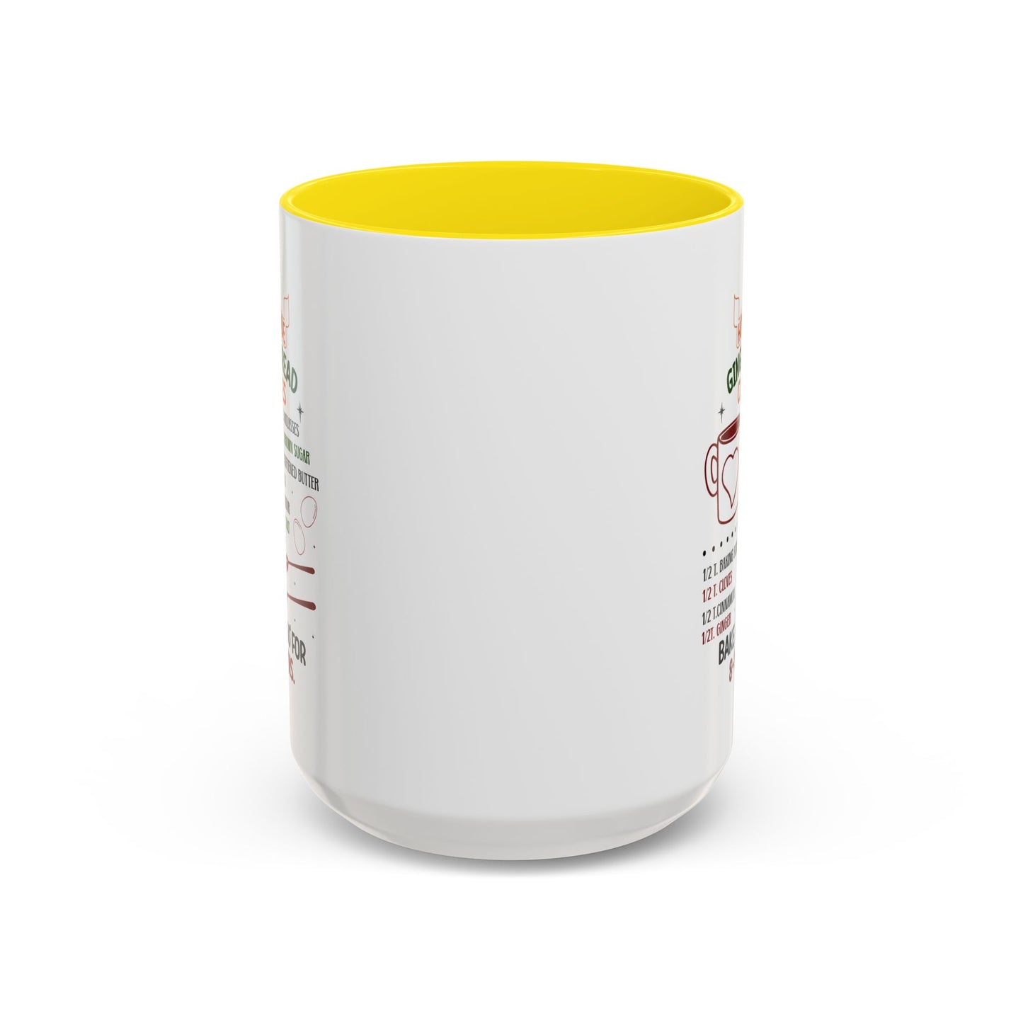 Christmas Mug - Homemade Gingerbread Cookies Recipe