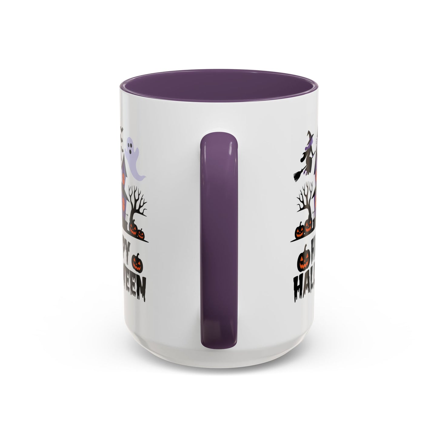 Halloween Mug - Happy Halloween Purple House