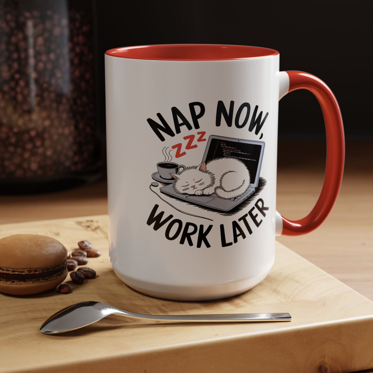 Animal Mug - Nap Now Work Later