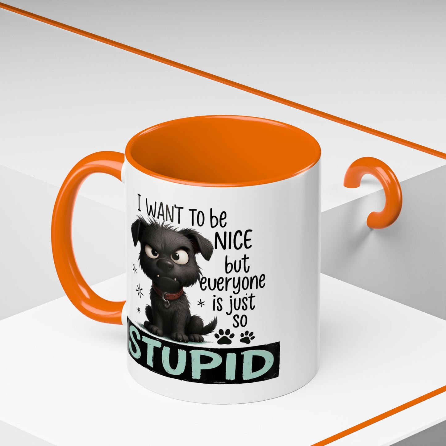 Animal Mug - I Want To Be Nice