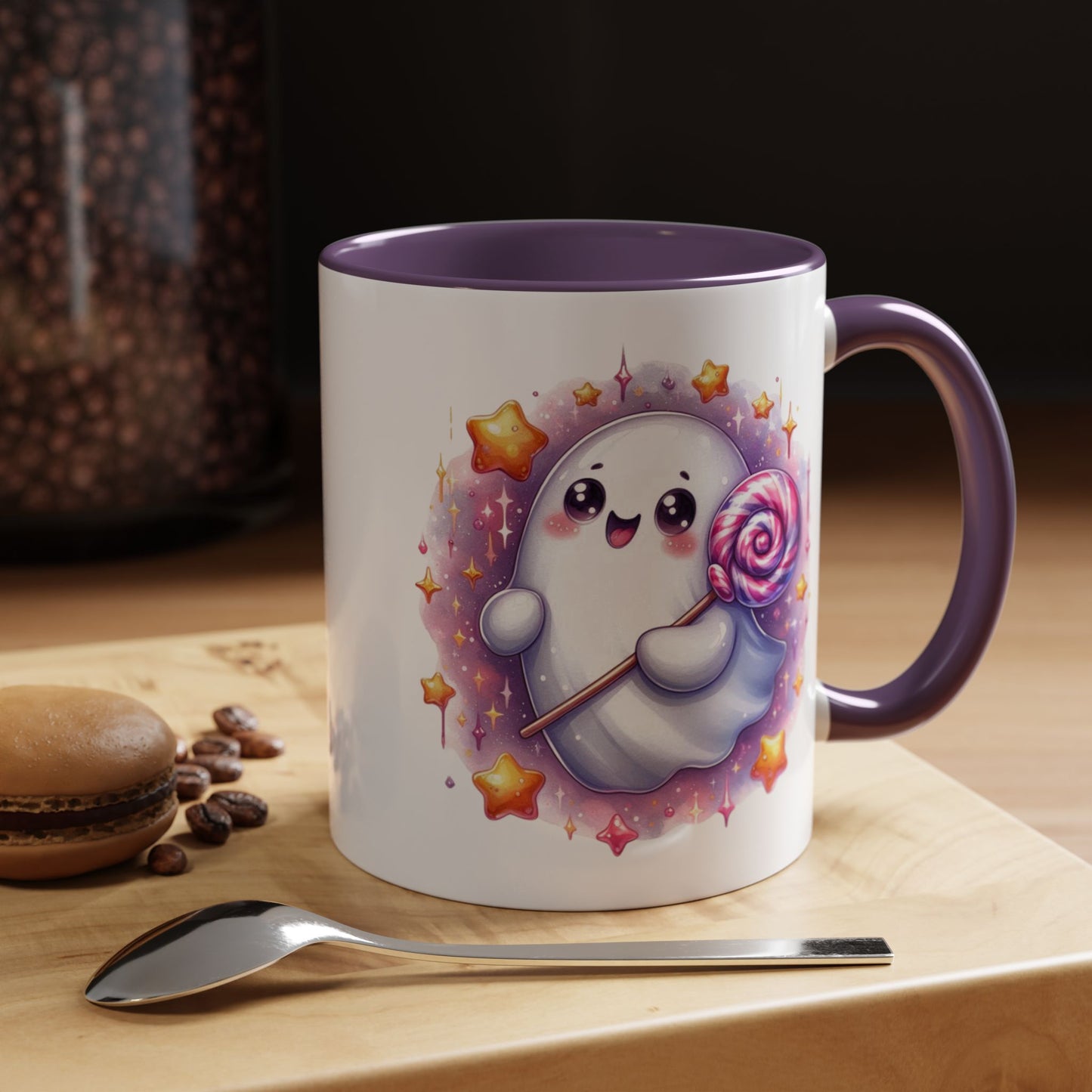 Halloween Mug - Spooky Ghost With Lolly