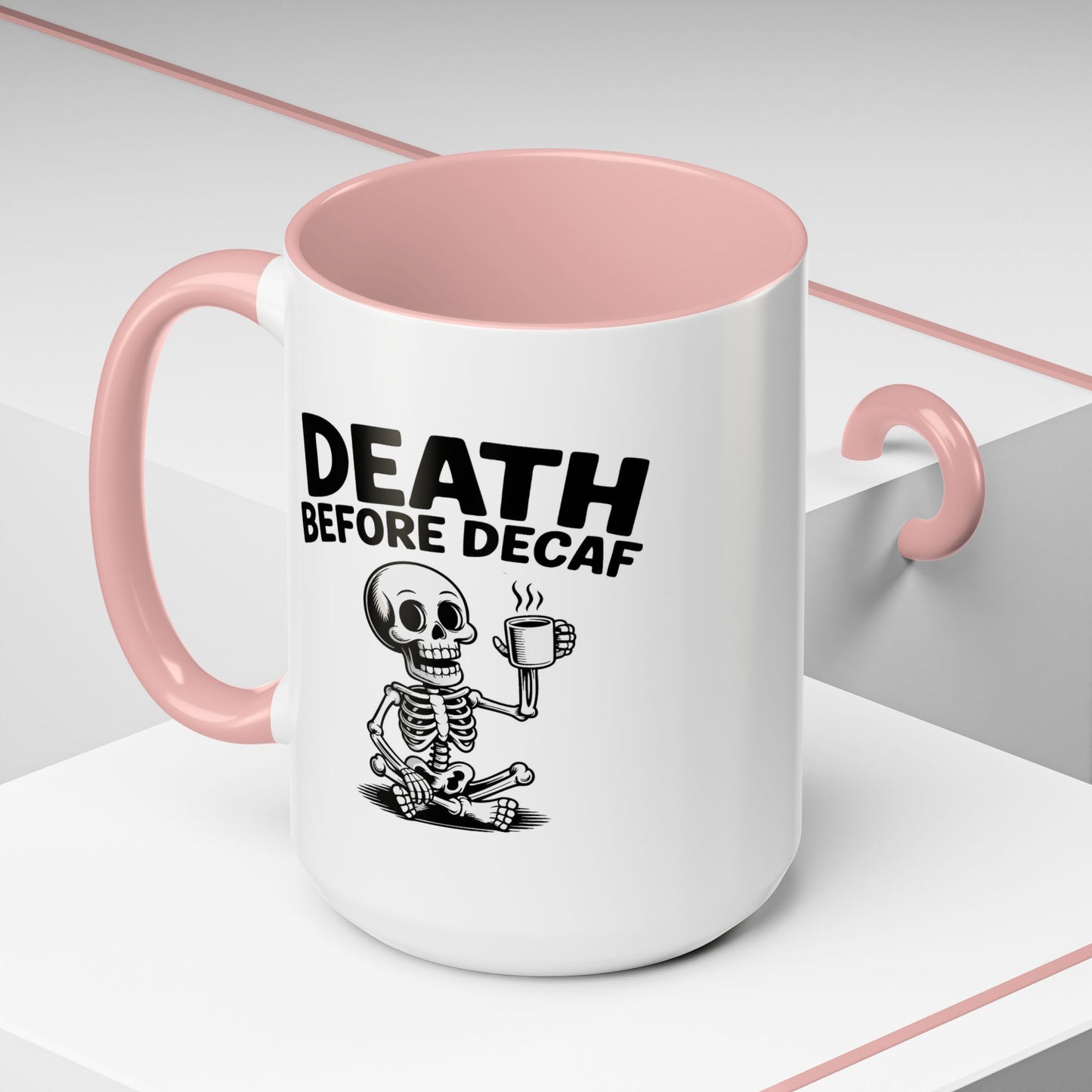 Humor Mug - Death Before Decaf