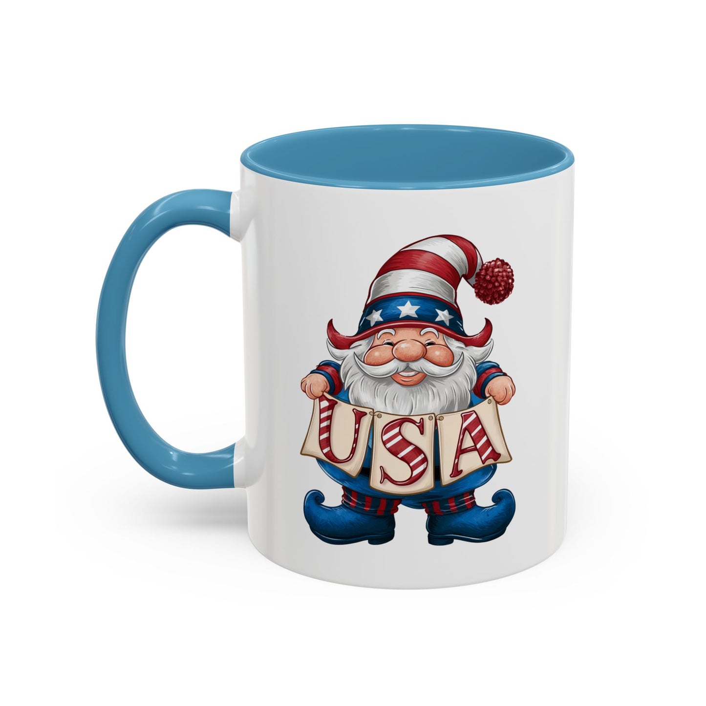 4th of July Mug - American Gnome 24