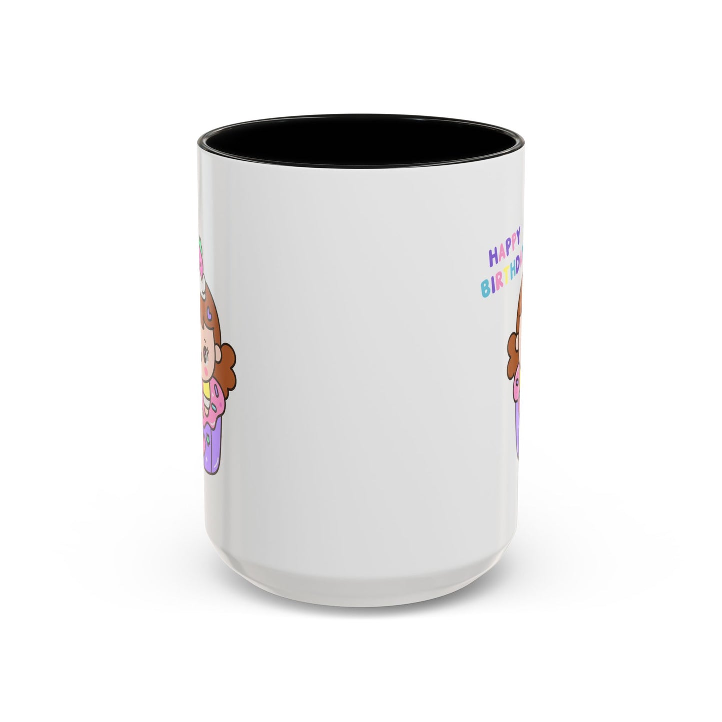 Birthday Mug - Cute Girl Cupcake
