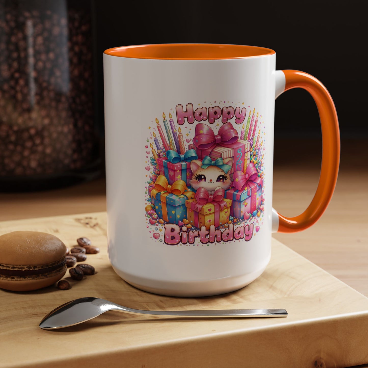 Birthday Mug - Kawaii Kitty