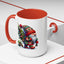 Christmas Mug - Gnome Christmas Tree and Pine Cone
