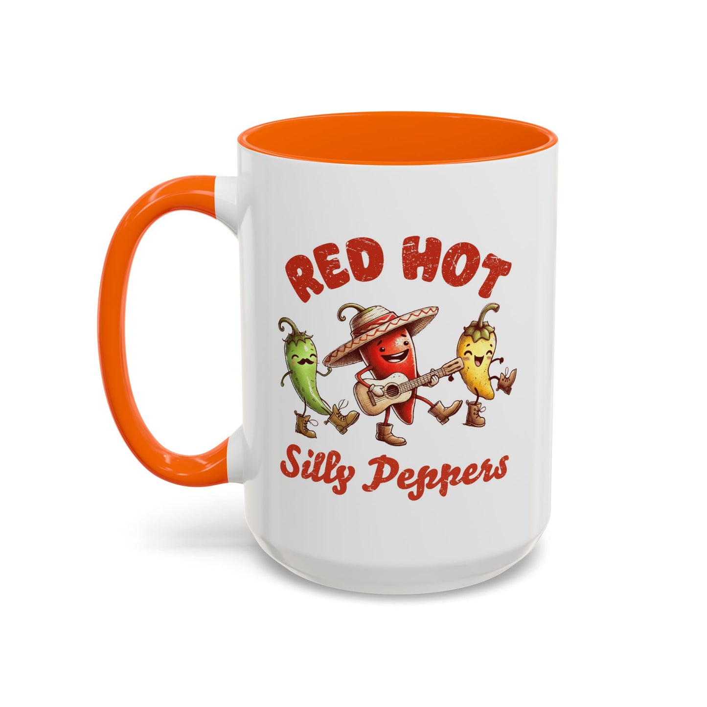 Humor Mug - Red Hot Silly Peppers