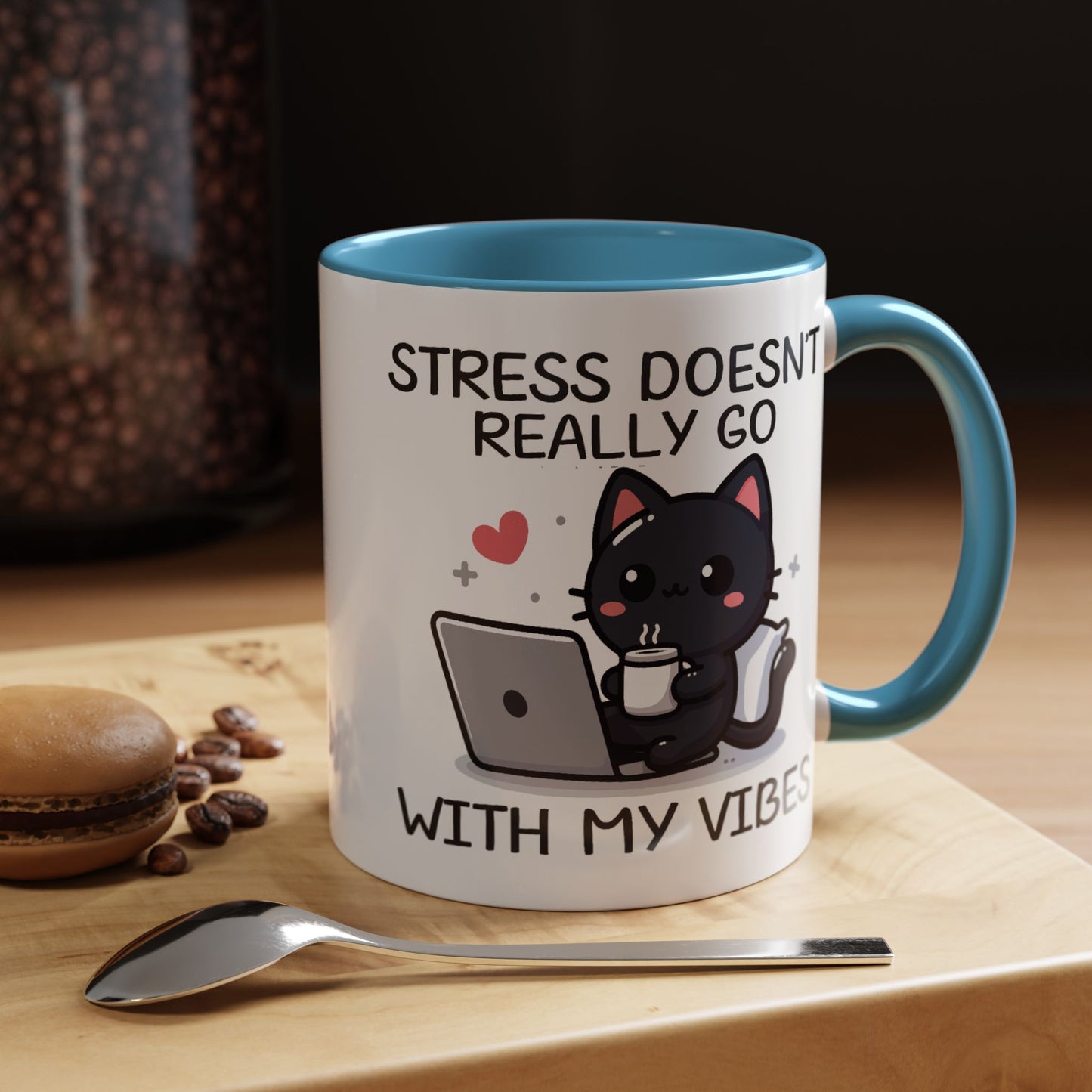 Animal Mug - Stress Doesn't Really Go