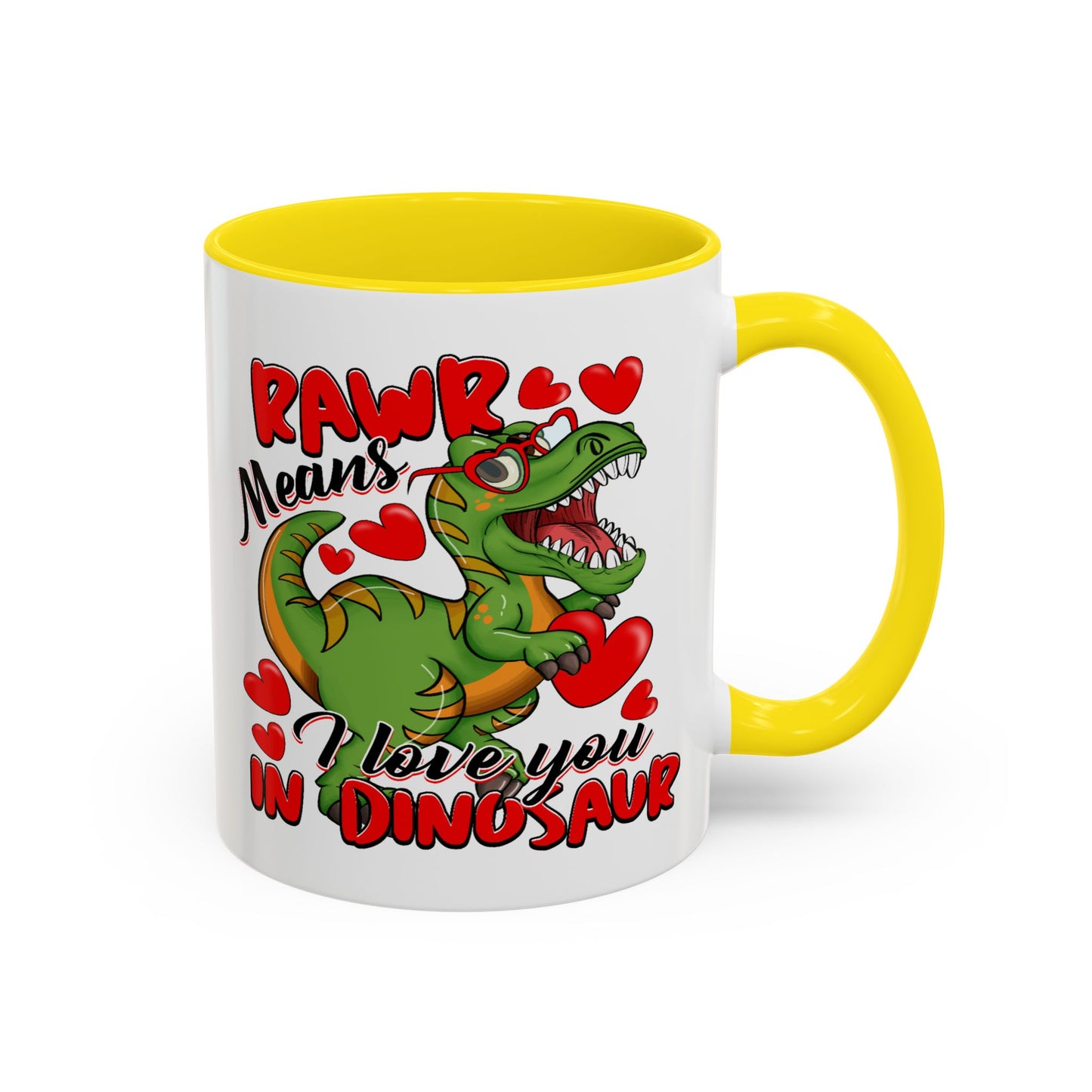 Anniversary Mug - Rawr Means I Love You