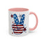 4th of July Mug - America Peace Sign