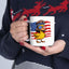 4th of July Mug - Patriotic Duck with Mullet