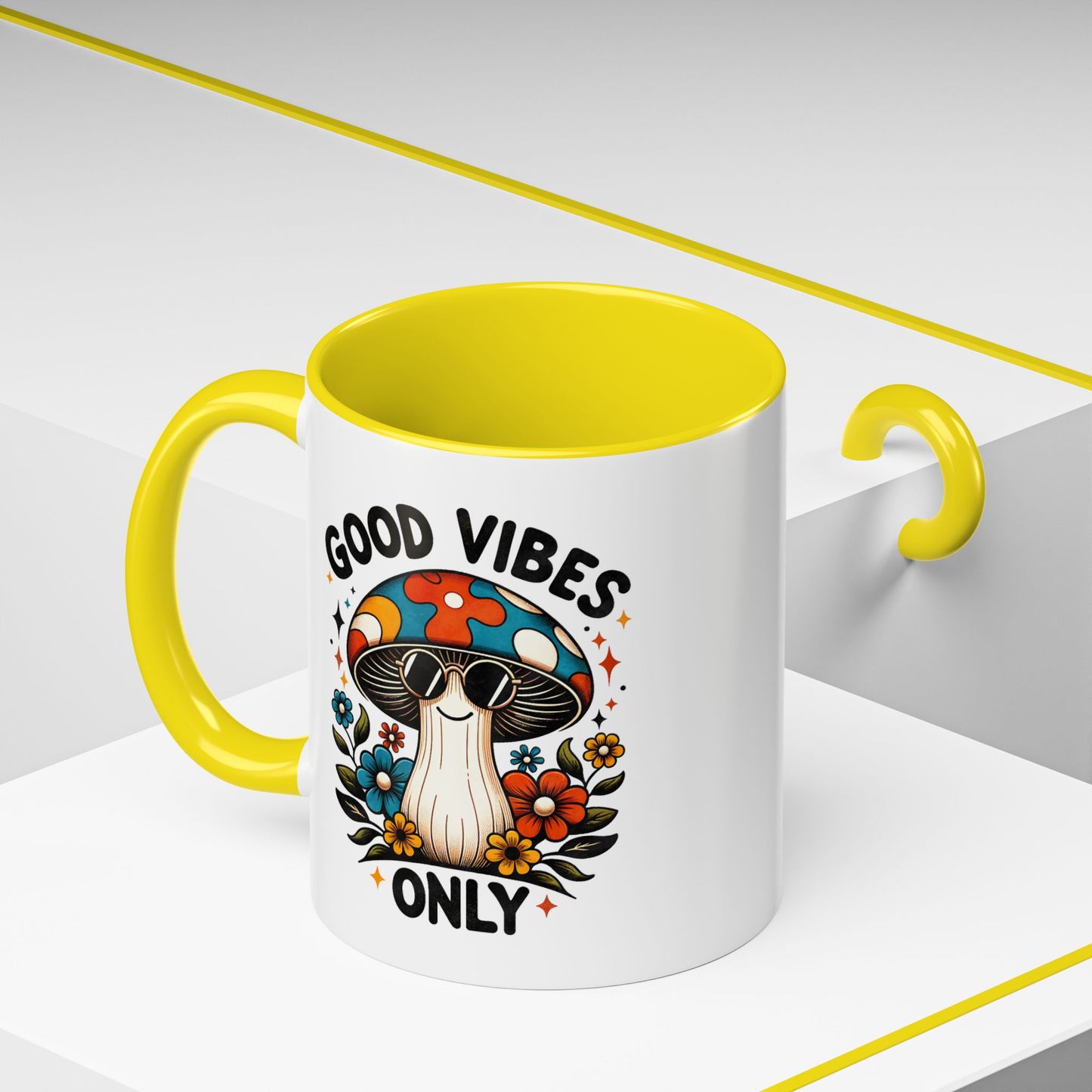 Wellness Mug - Good Vibes Only Mushroom