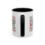 Christmas Mug - Ho Ho Ho Merry Christmas Red & Green Text 3