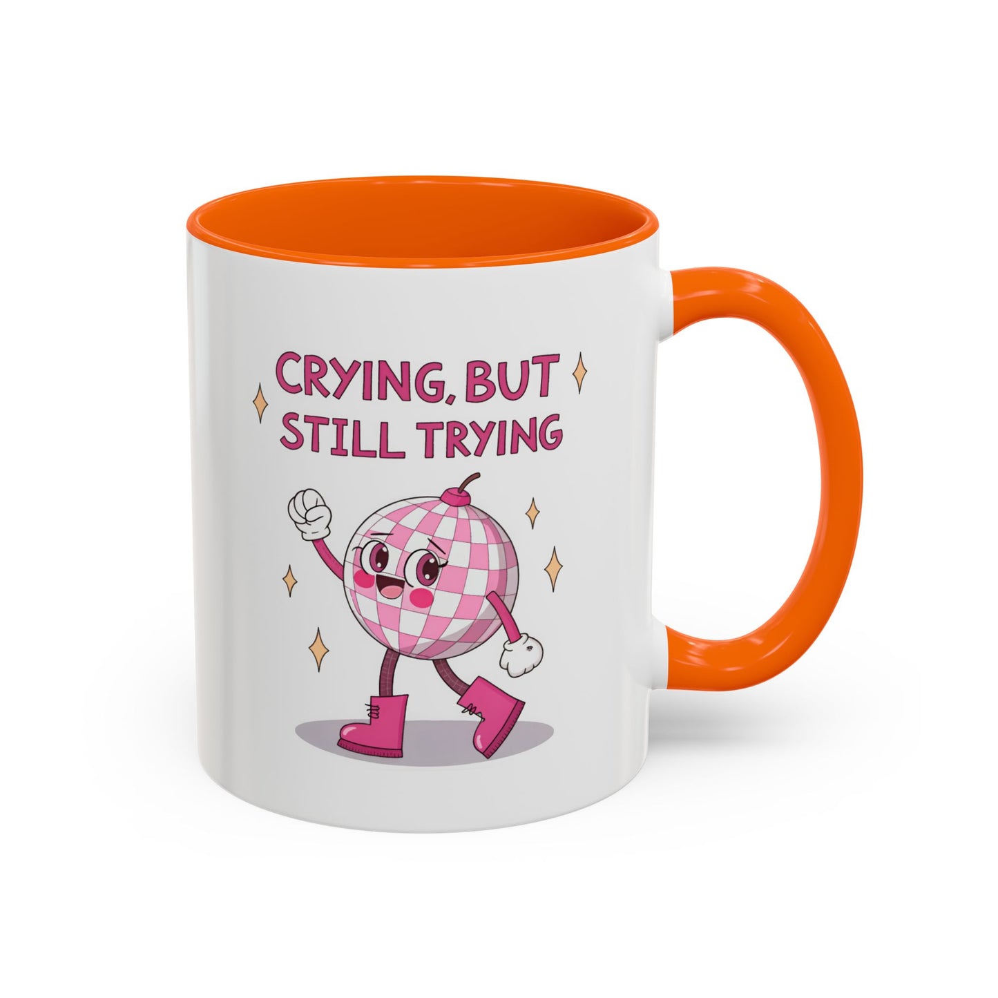 Wellness Mug - Crying But Still Trying