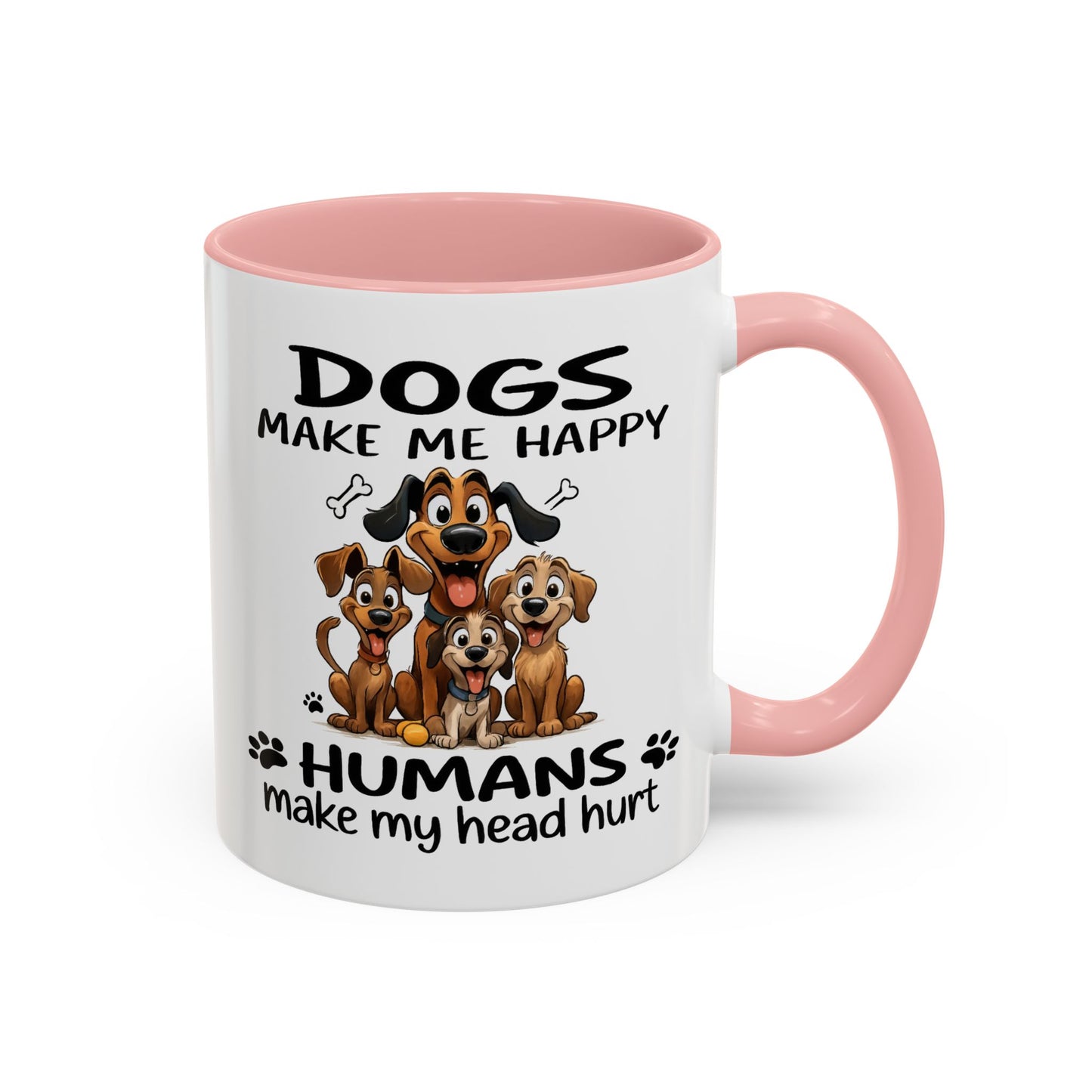 Animal Mug - Dogs Make Me Happy