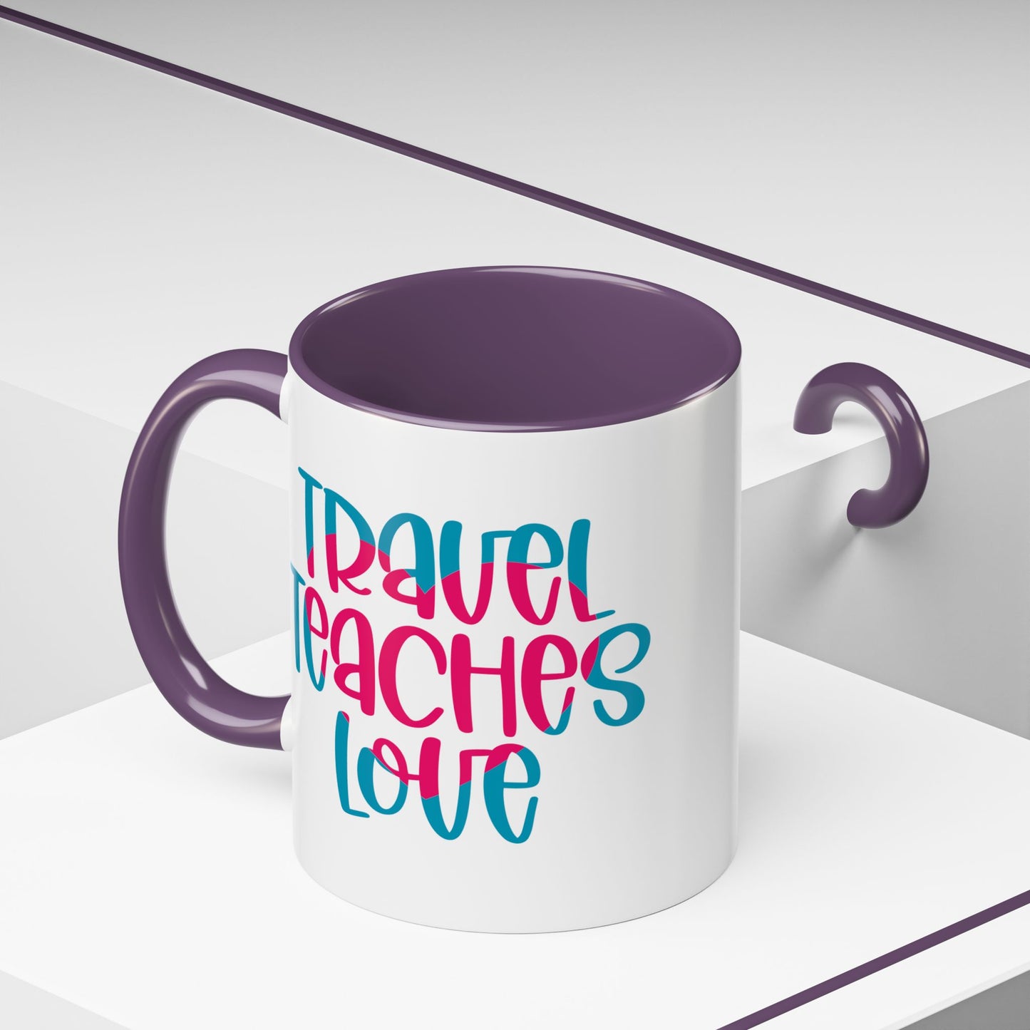 Adventure Mug - Travel Teaches Love
