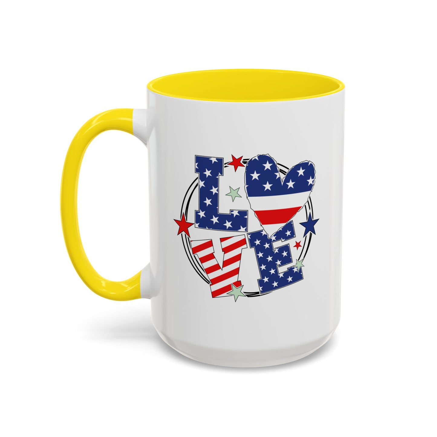 4th of July Mug - Love 4th of July